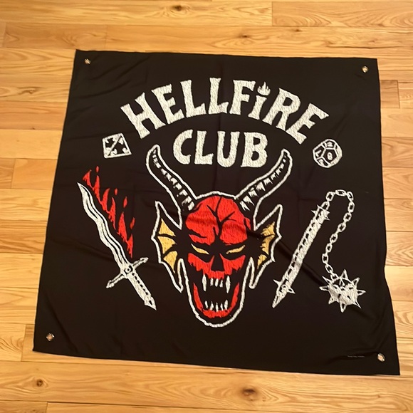 Stranger Things hellfire club tapestry - Picture 1 of 10